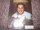 1975 new york mets yearbook tom seaver cover signed expedited