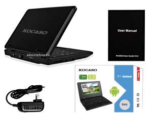 New KOCASO 716A 2.2OS Netbook Notebook Laptop + Case & Mouse 4GB HD 32 