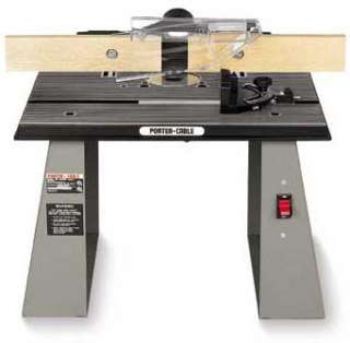 Porter Cable 698 Bench Top Woodworking Router Table  