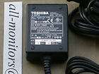 Toshiba Gigabeat S60/S30/V30/V6​0/G21 AC Power Adapter