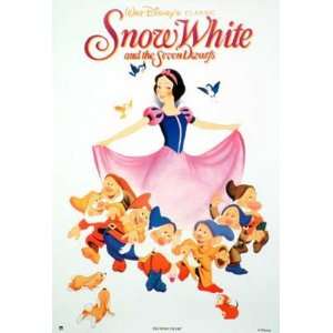  Snow White And The Seven Dwarfs Poster Print, 27x41