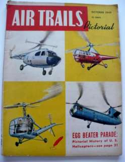 AIR TRAILS PICTORIAL MODEL MAGAZINE OCTOBER 1949  