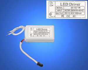 LED Lamp Driver Power Supply Transformer (6 12)x 1w  