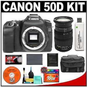  Canon EOS 50D Digital SLR Camera & Sigma 18 200mm Optical 