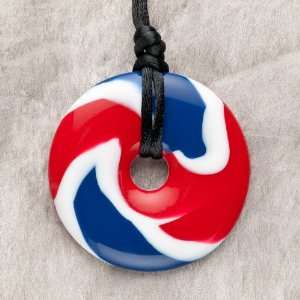  Smart Mom Pendant Red White and Blue 