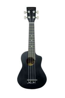 BugsGear EleUke NS BK Soprano Ukulele   Black  