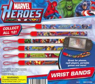 Marvel Wrist Bands Vending Capsules  