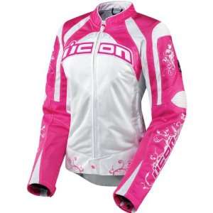  ICON WOMENS SPEED QUEEN JACKET (X LARGE) (PINK 