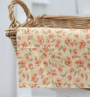 Pastel Flower& Stripes 6 Different Korean Quilt Fabric  