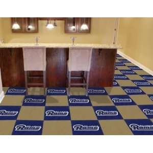 St Louis Rams 20 Pack Of 18in Area/Sports/Game Room Carpet/Rug Tiles 