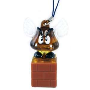  Nintendo Super Mario Bros. Flying Goomba Light Up Keychain 