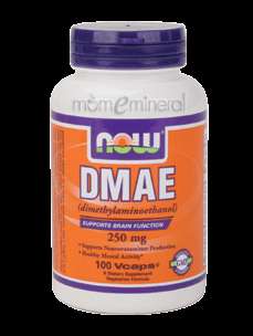 DMAE 250 mg 100 vcaps by NOW Foods 733739030900  