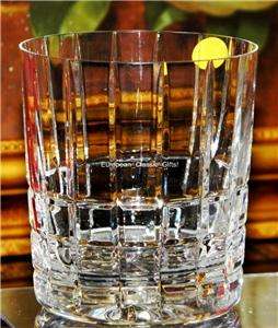 7p Crystal Glass Decanter Set leaded glassware Double Old Fashioned 