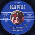 LONNIE JOHNSON Lucky Dreamer NORTHERN BLUES SOUL R&B 45