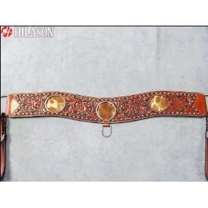  Tack Western Heavy Pulling Leather Breast Collar Sports 