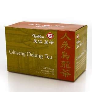 Ten Ren Ginseng Oolong Tea 1.4 oz  Grocery & Gourmet Food