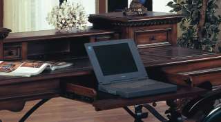 Elaborate Spanish Revival Computer Writing Table Desk  