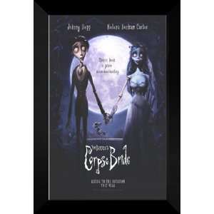 Tim Burtons Corpse Bride 27x40 FRAMED Movie Poster   A 