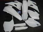 NEW UFO 8 PIECE PLASTIC KIT YAMAHA YZF250/450 05 WHITE