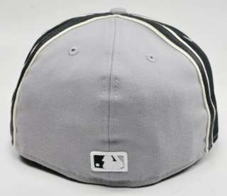 NEW ERA FITTED CAP 5950 NY YANKEES WILM3DK GREY BLACK  