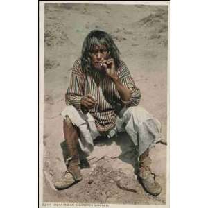   Unknown AZ   Moki Indian Cigarette Smoker 1900 1909