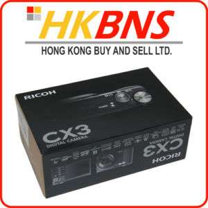 Ricoh CX3 Digital Camera CX 3 CX 3 10MP 10.7x zoom  