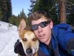 Steven & Jager at Juniper Mountain in North Lake Tahoe 10 years ago