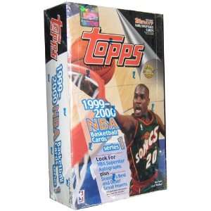  1999/00 Topps Series #1 Basketball Jumbo Box   12P40C 