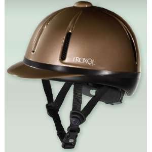  Troxel Brown Legacy Riding Helmet medium Sports 