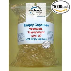 00 Empty Vegetable Capsules, 100% Vegetable Cellulose Empty Capsules 