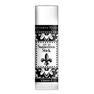  Damask Black Fluer De Lis Sunscreen Stick Beauty