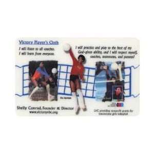 Collectible Phone Card 6m Victory Volleyball Club   Players Oath 