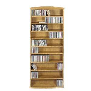   Hardwood Corner Wall Units MMC 600 Media Storage