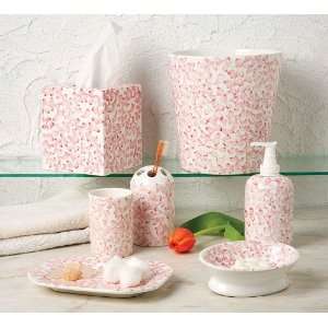  Casafina French Twist Pink Toothbrush Holder 5h
