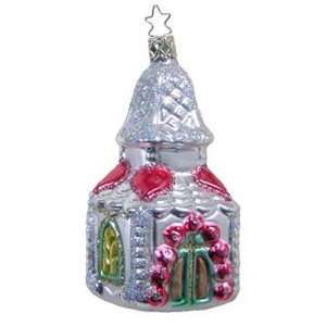   Glass Christmas Ornaments Wedding Chapel [101004]