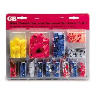 GB TK 500 Electrical Assorted Wire Connector/Terminal Kit, 247 Piece