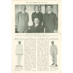  1915 World War I Leaders of American Navy 